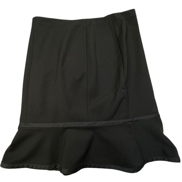 Express Women's Black Classic Flared Tube Skirt Size Small - Picture 2 of 7